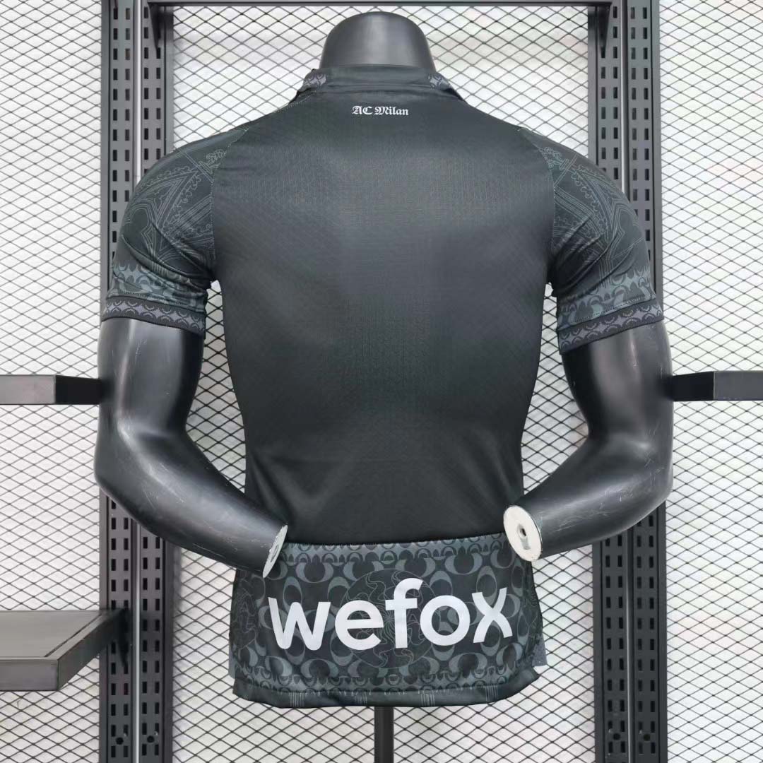 2023/2024 Player Version AC Milan Fourth Away Football Shirt 1:1 Thai Quality:football jersey mysite: unitedjerseyfootball 邓江浪:football