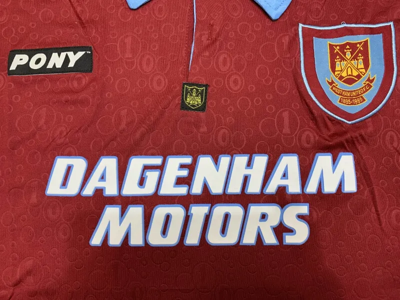 95-96 West Ham United Home 100th soccer jersey-Retro version: Ajax 24-25 Home Stadium Jersey - Fans Version mysite: Adidas luxuryfootballshirts.com: https://www.luxuryfootballshirts.com/