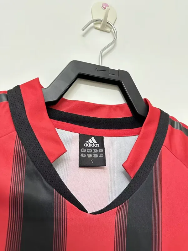 04-05 AC Milan Home soccer jersey- Retro version: Ajax 24-25 Home Stadium Jersey - Fans Version mysite: Adidas luxuryfootballshirts.com: https://www.luxuryfootballshirts.com/