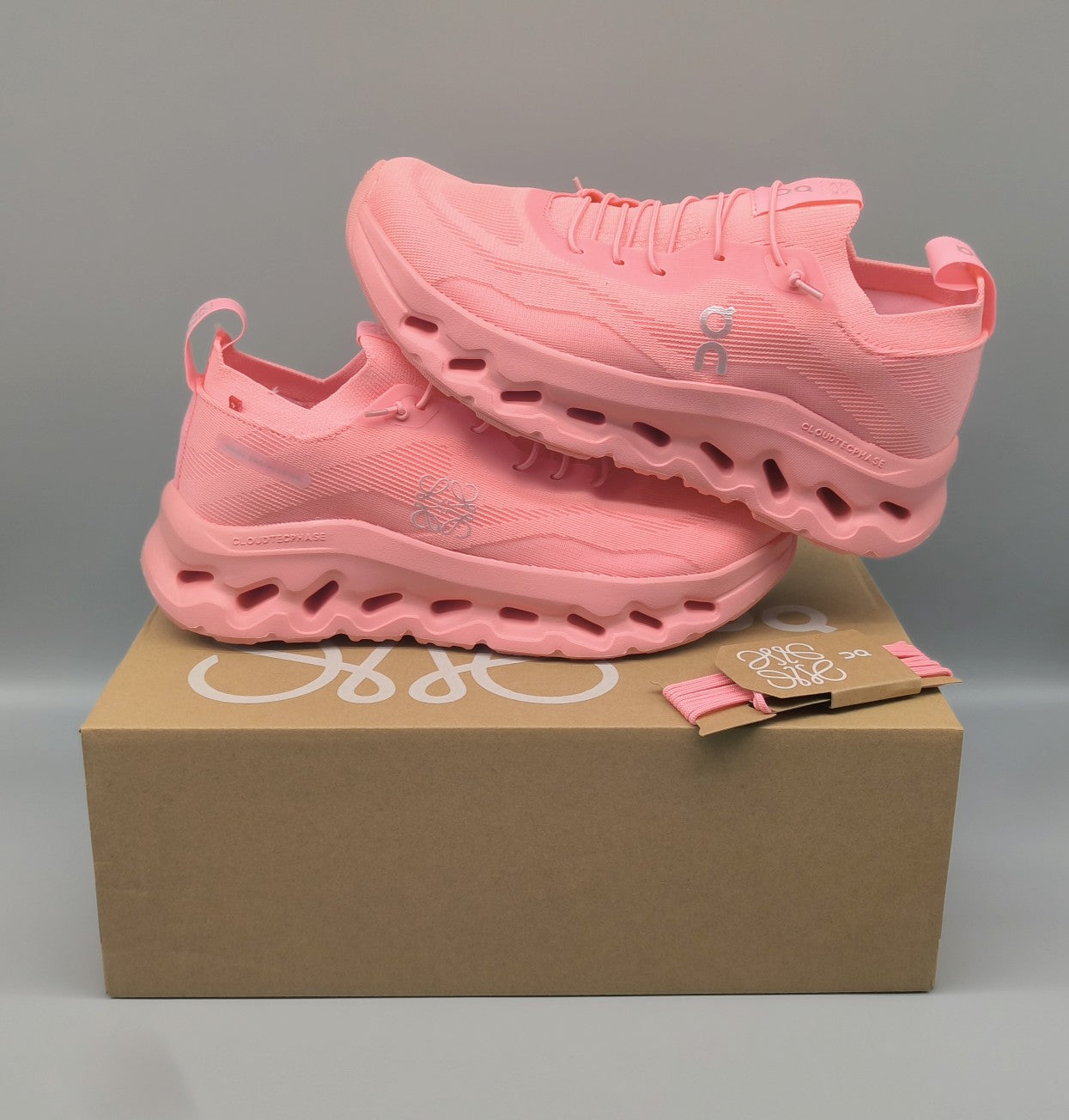 LW CLOUDTILT SNEAKER PEACH POLYESTER、mysite、Cacoeks