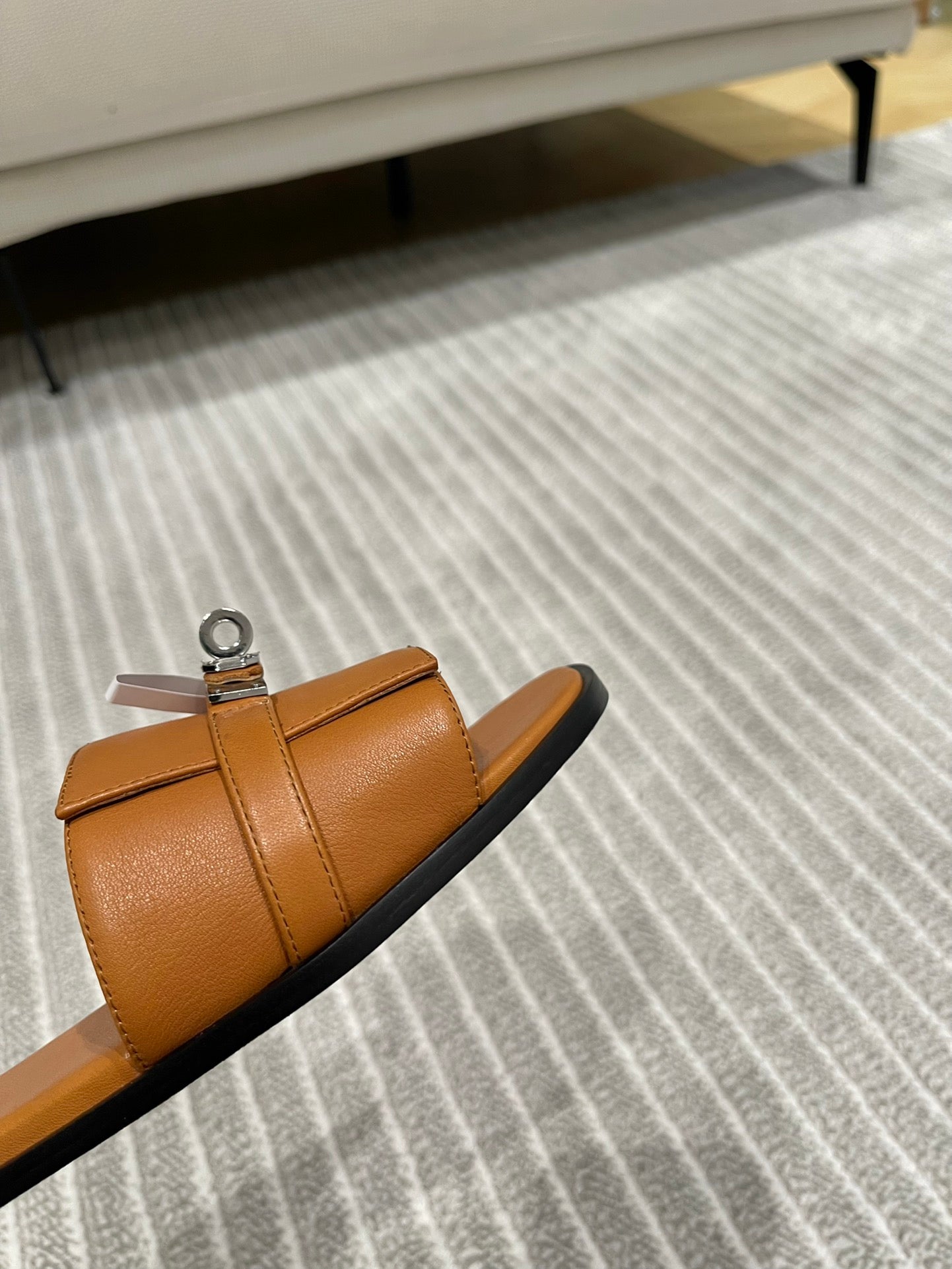 GABRIEL SANDAL CARAMEL CALFSKIN、mysite、Cacoeks