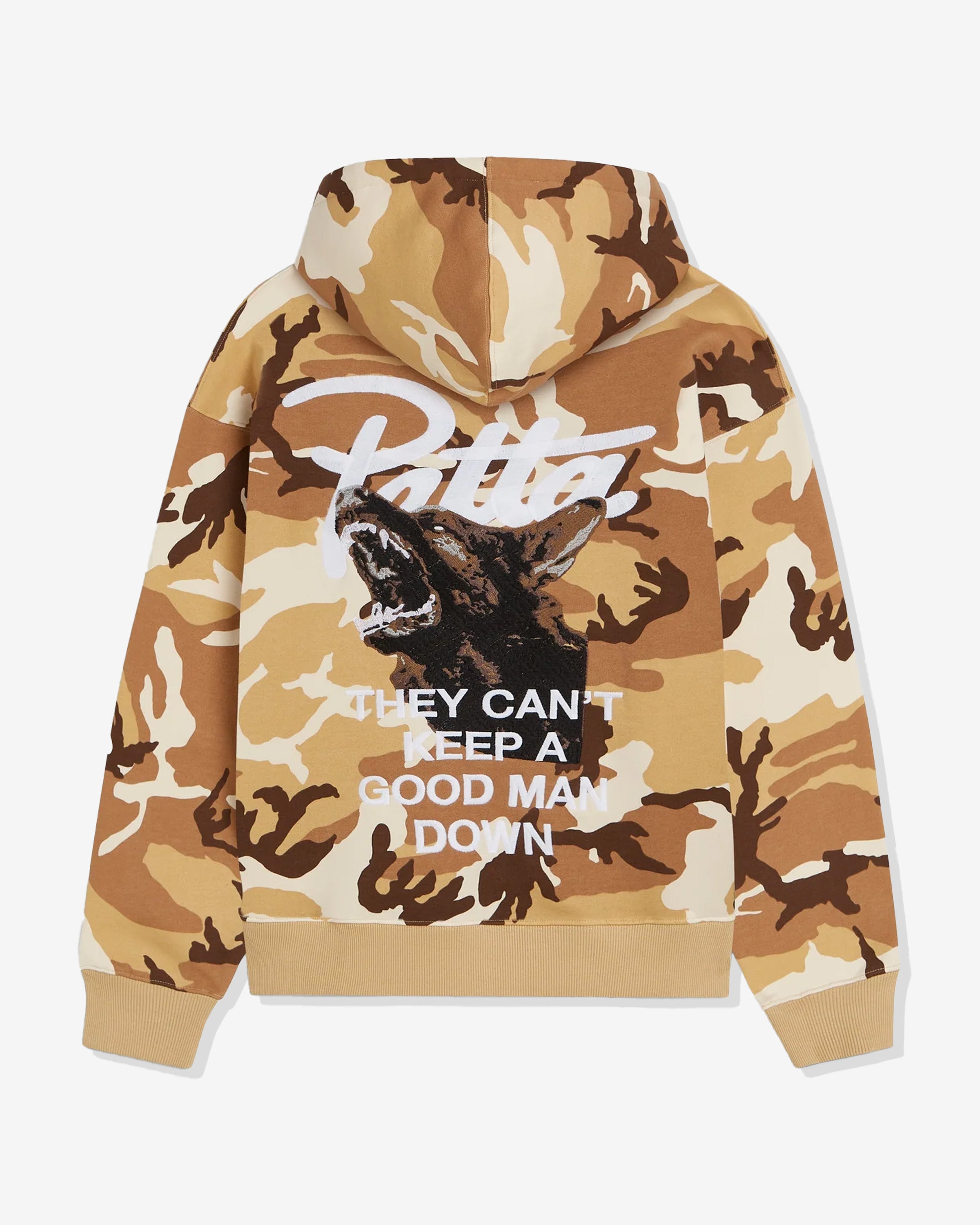 PATTA BARK WOODLAND CAMO HOODIE - SANDOLLAR