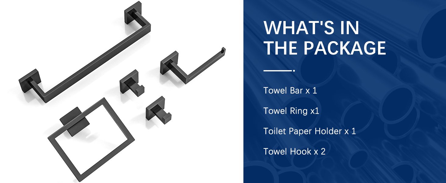 Bathroom Hardware Accessories Set