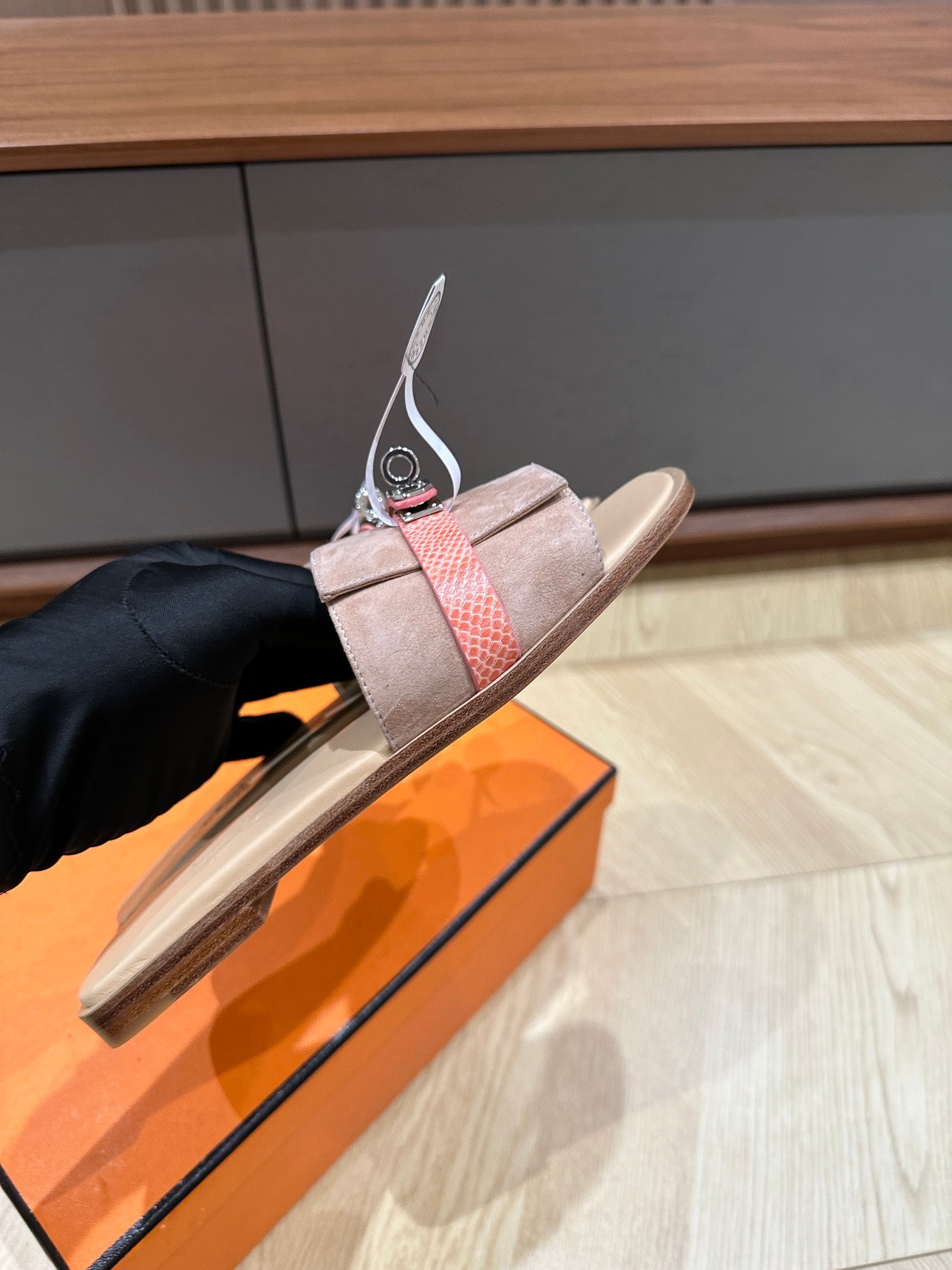 GABRIEL SANDAL PASTEL PINK SUEDE、mysite、Cacoeks