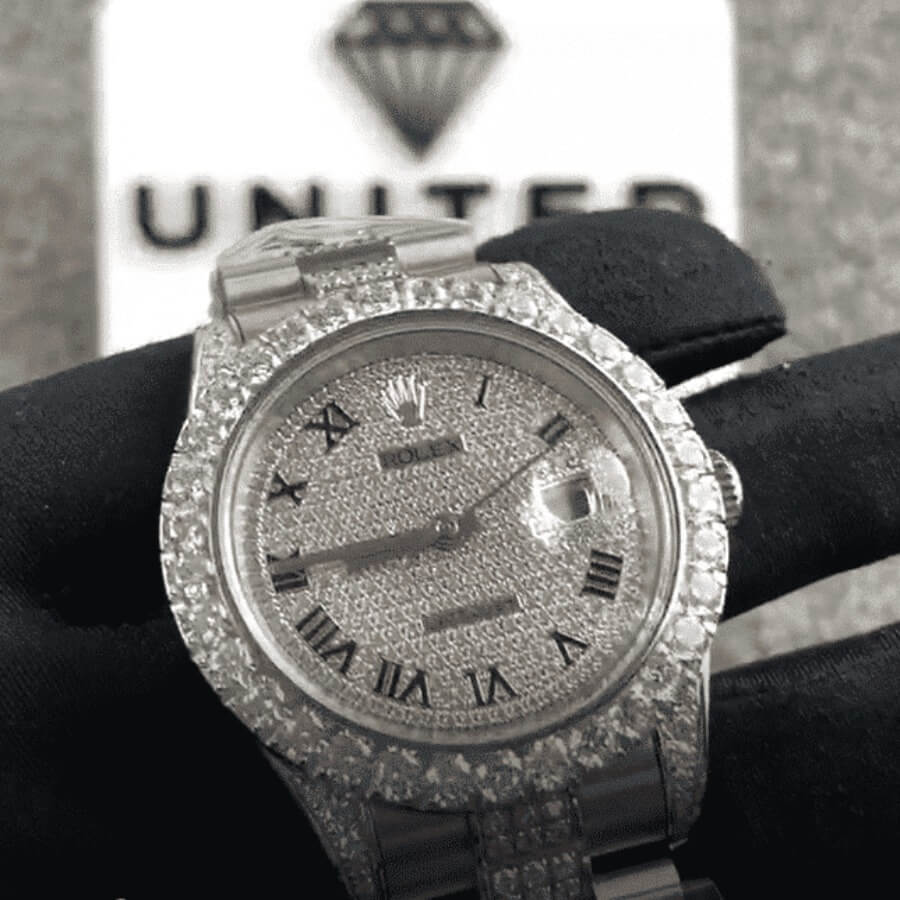 rolex datejust 41 diamond replica 1