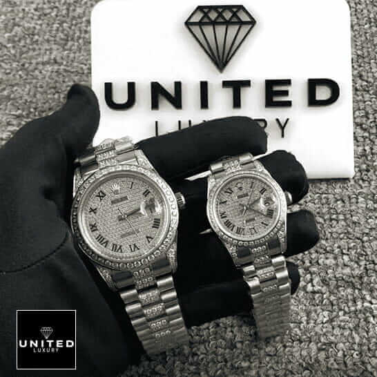 Rolex Datejust 116622 Full Diamond Replica Watches