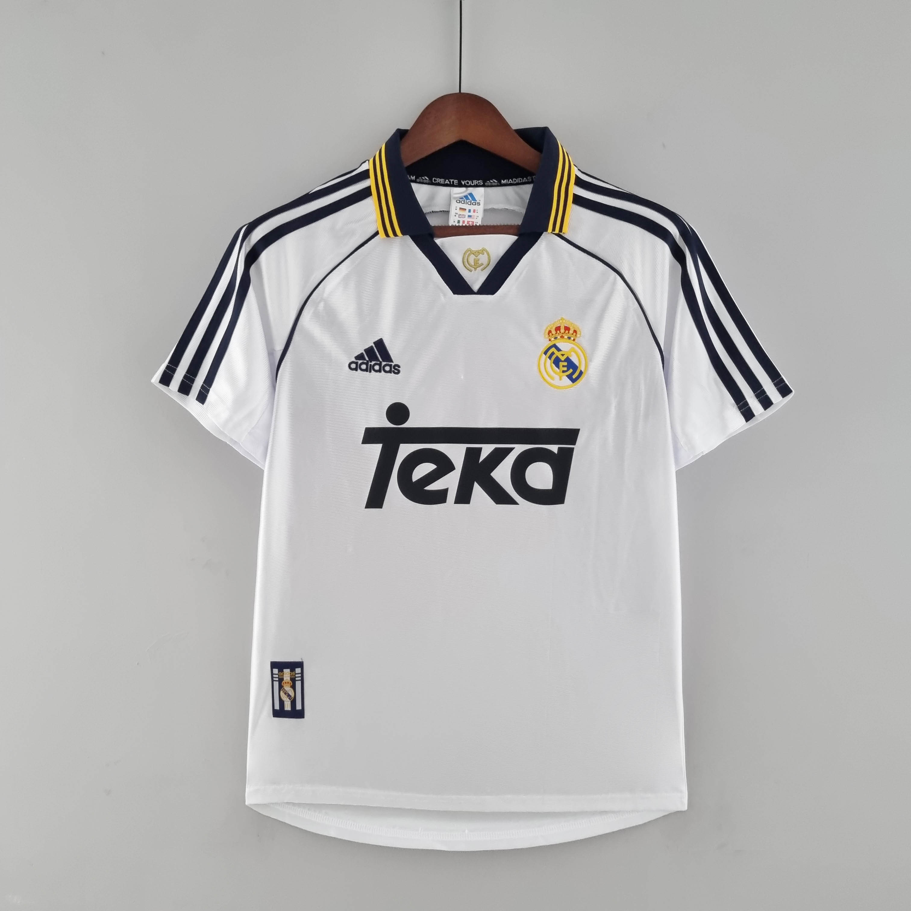 1998/2000 Retro Real Madrid Home:football jersey mysite: unitedjerseyfootball 邓江浪:football