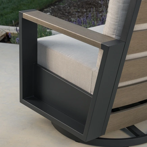 Swivel Gliding Lounge Chairs