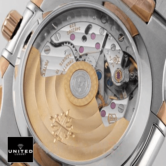 Patek Philippe nAUTLUS 5980-1AR Steel Replica mechanism view
