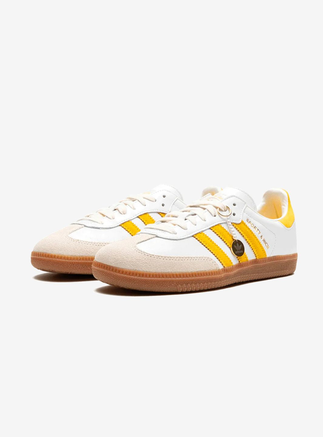 Adidas Samba Sporty & Rich White Bold Gold、mysite、Cacoeks