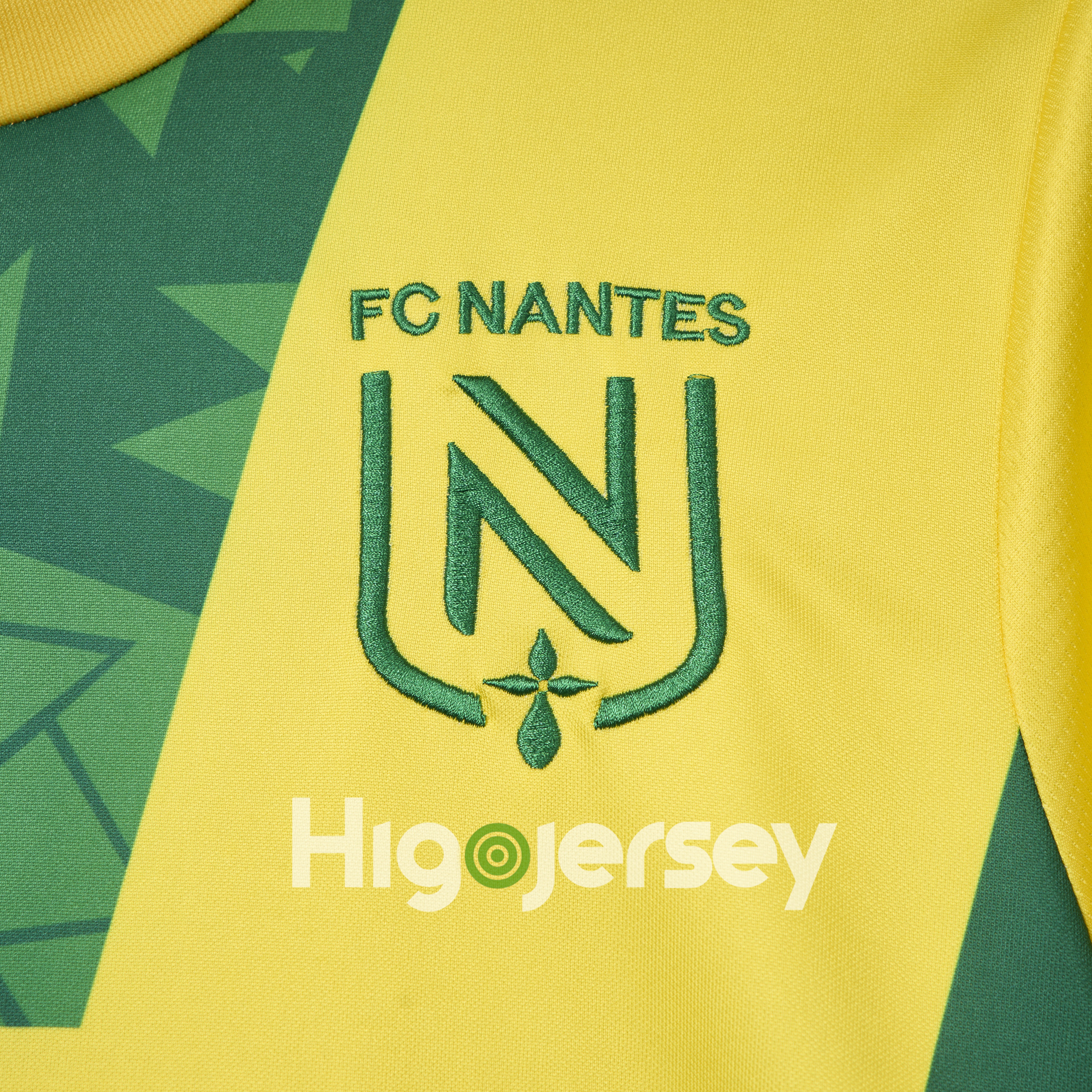 Higojerseys-Nantes 24-25 Home Stadium Jersey - Fans Version