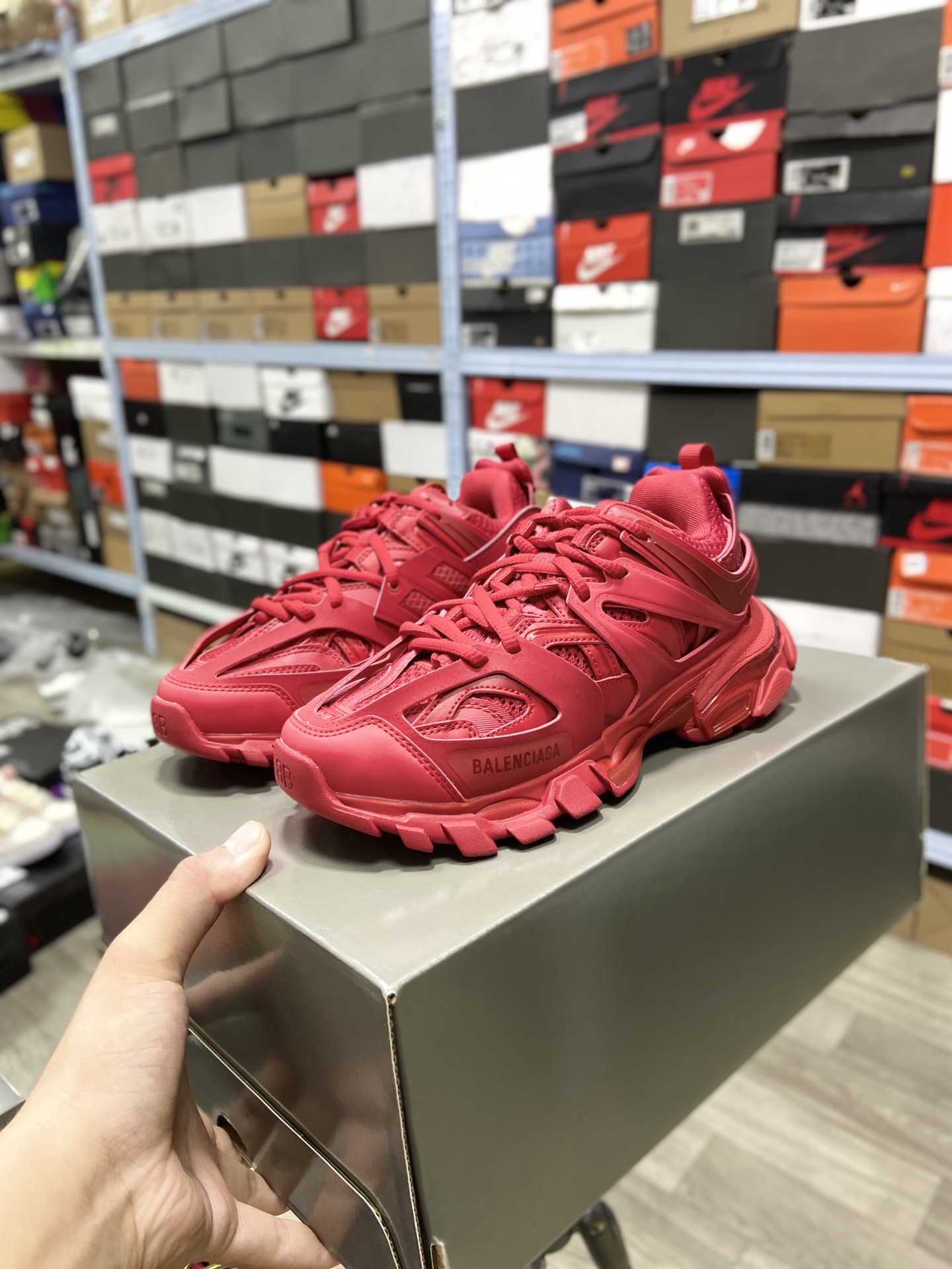 Balenciaga Track Trainer Red、mysite、Cacoeks