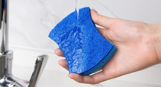 MR.SIGA reusable dish sponge, sponge scrub,kitchen sink sponge,dish soap sponge