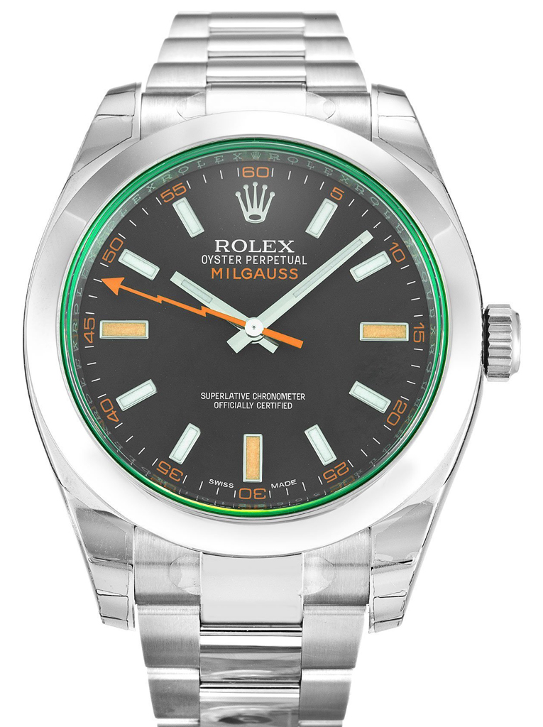 Rolex Milgauss 60th Anniversary 40mm Black Dial 116400 GV - Anti-Magnetic Masterpiece-fasswatch
