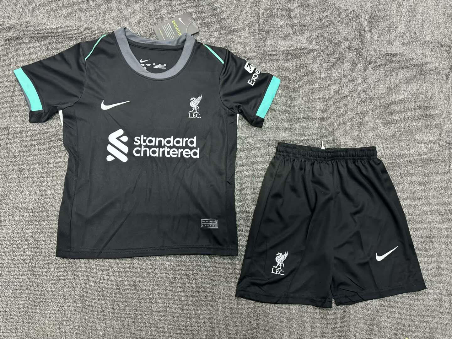 2024/2025 Liverpool Away Soccer Jersey Kids Size Suit-mysite Custom Football Kit- Nextkits