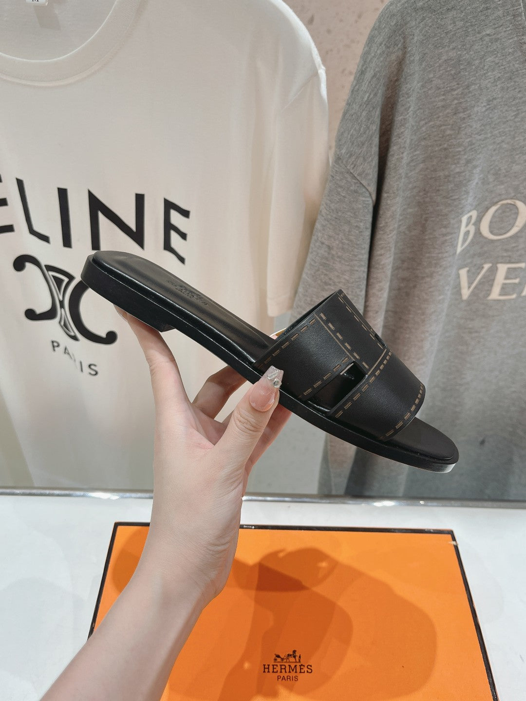 Idioma Sandal Black Calfskin、mysite、Cacoeks