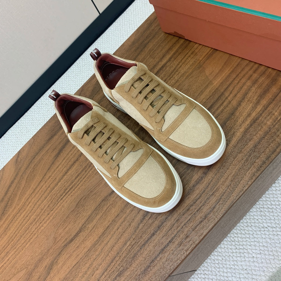 LP NEWPORT WALK SNEAKERS LIGHT BROWN SUEDE、mysite、Cacoeks