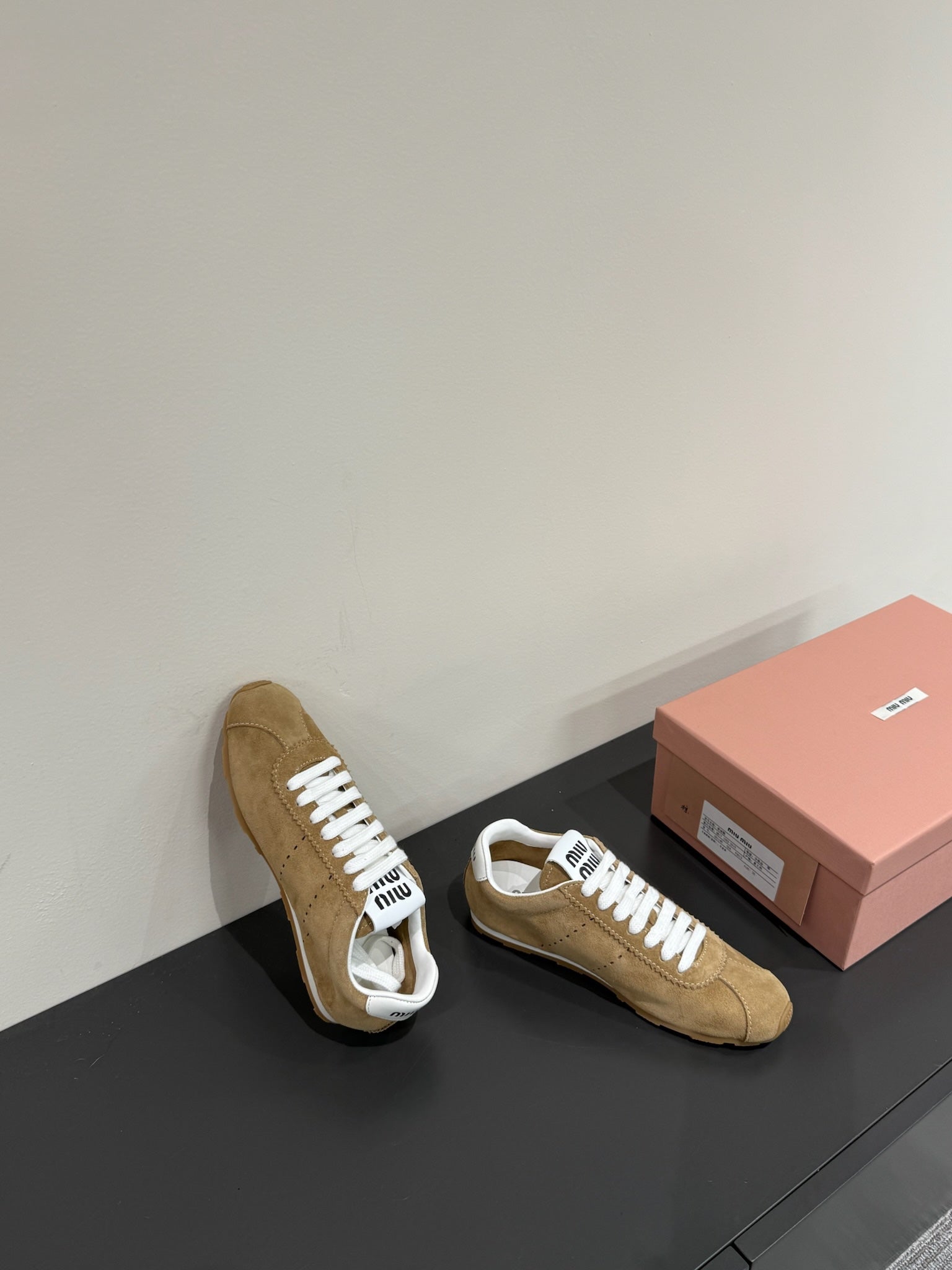 PLUME SUEDE SNEAKERS EARTH BROWN、mysite、Cacoeks