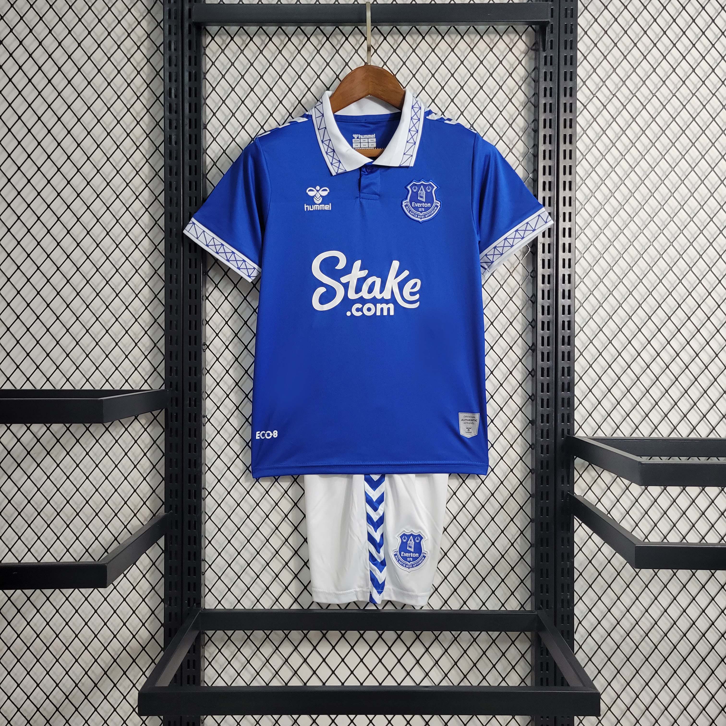 2023/2024 Everton Home Football Jersey Kids Size:football jersey mysite: unitedjerseyfootball 邓江浪:football