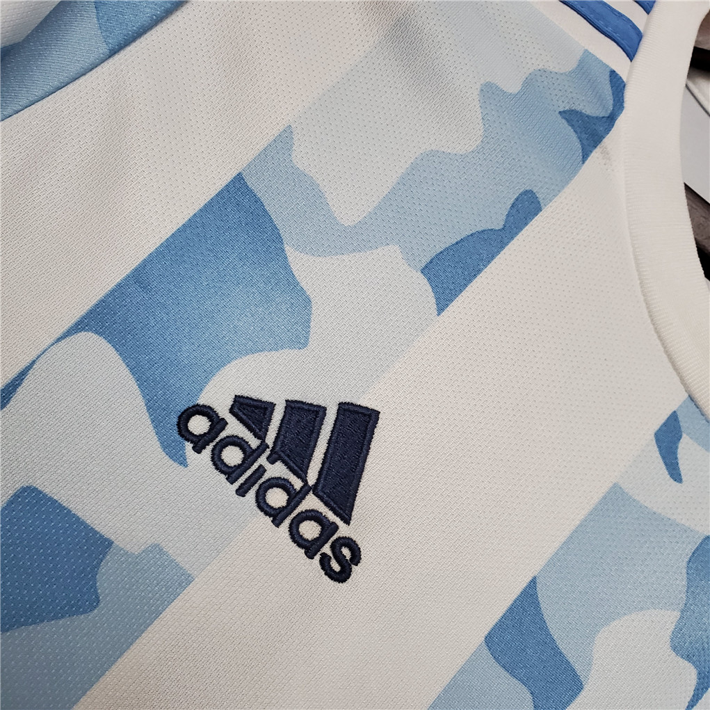 foot-Retro Argentina 2021 Home Stadium Jersey