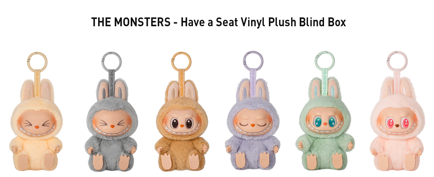 THE MONSTERS - Have a Seat Vinyl Plush Blind Box