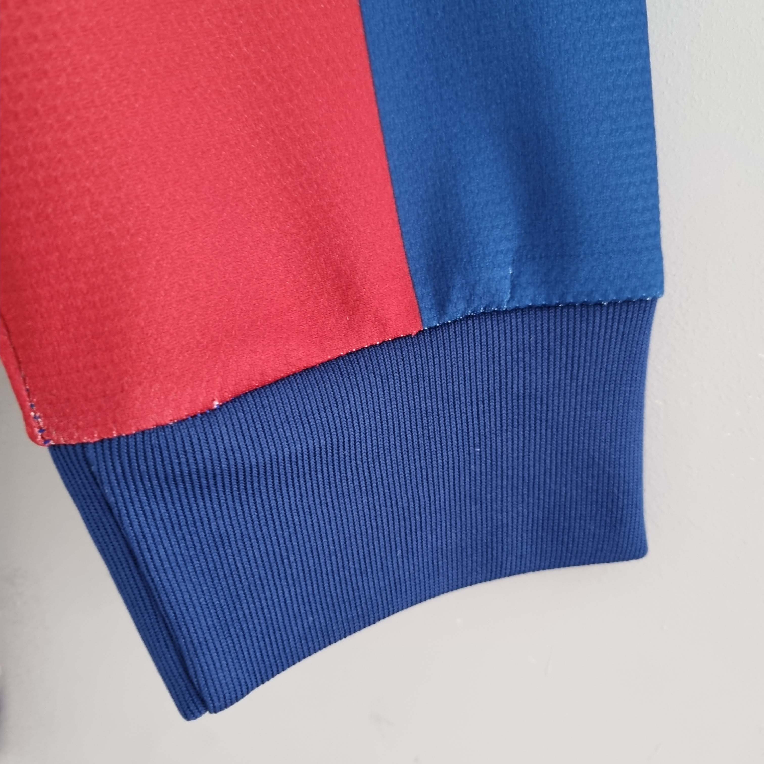 2010/2011 Retro Long Sleeve Barcelona Home Football Shirt 1:1 Thai Quality:football jersey mysite: unitedjerseyfootball 邓江浪:football