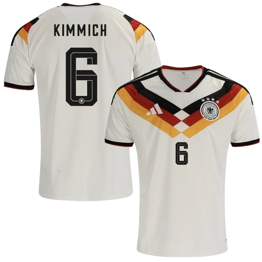 Germany Home Kimmich 6 Fan Jersey Shirt 2026 World Cup-mysite Custom Football Kit- Nextkits