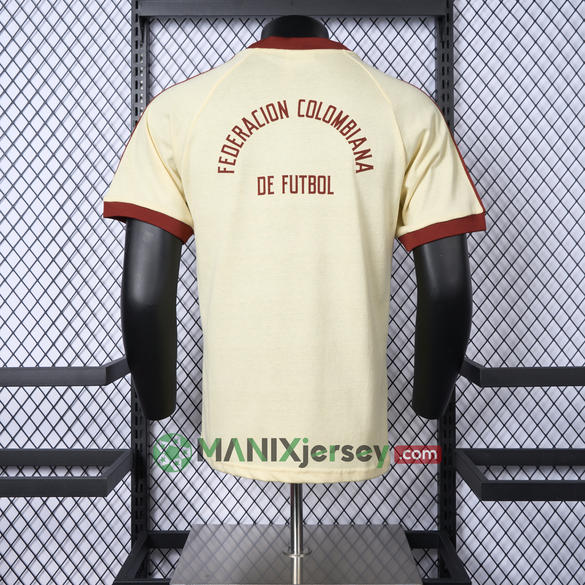ManixJersey.com | Colombia 2024 Classic Originals 3-Stripes Casual Shirt - Player Version -Customize Name, Number and Patch | Worldwide Shipping