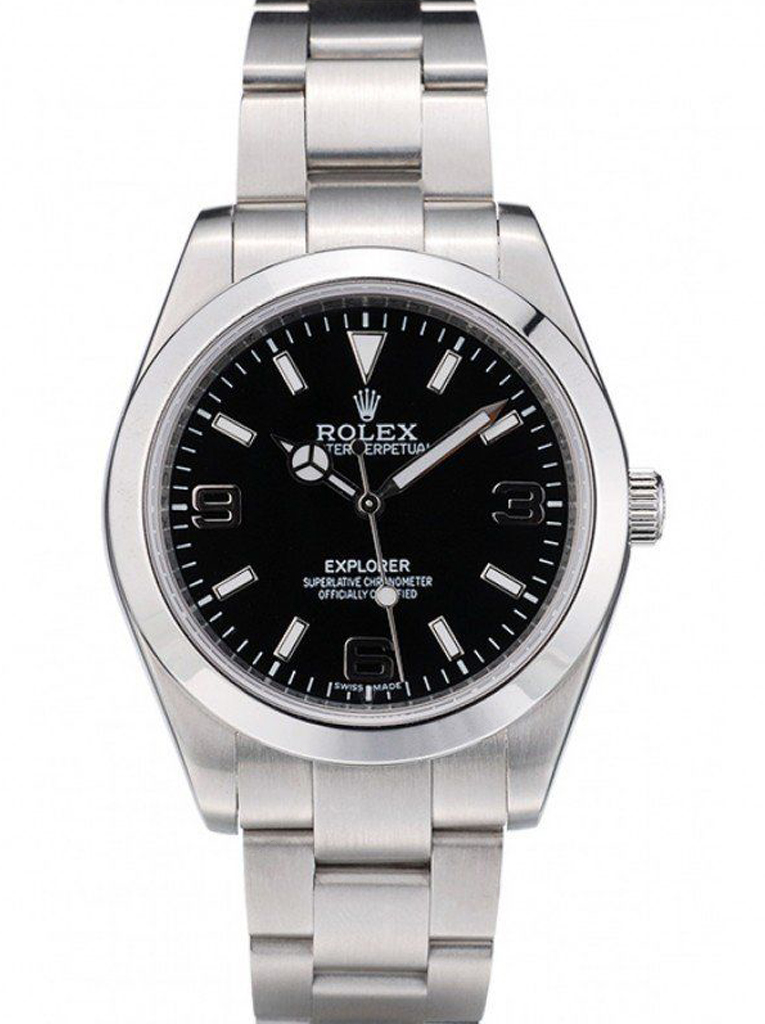 Superclone Rolex Explorer 39mm Black Dial 42002-fasswatch
