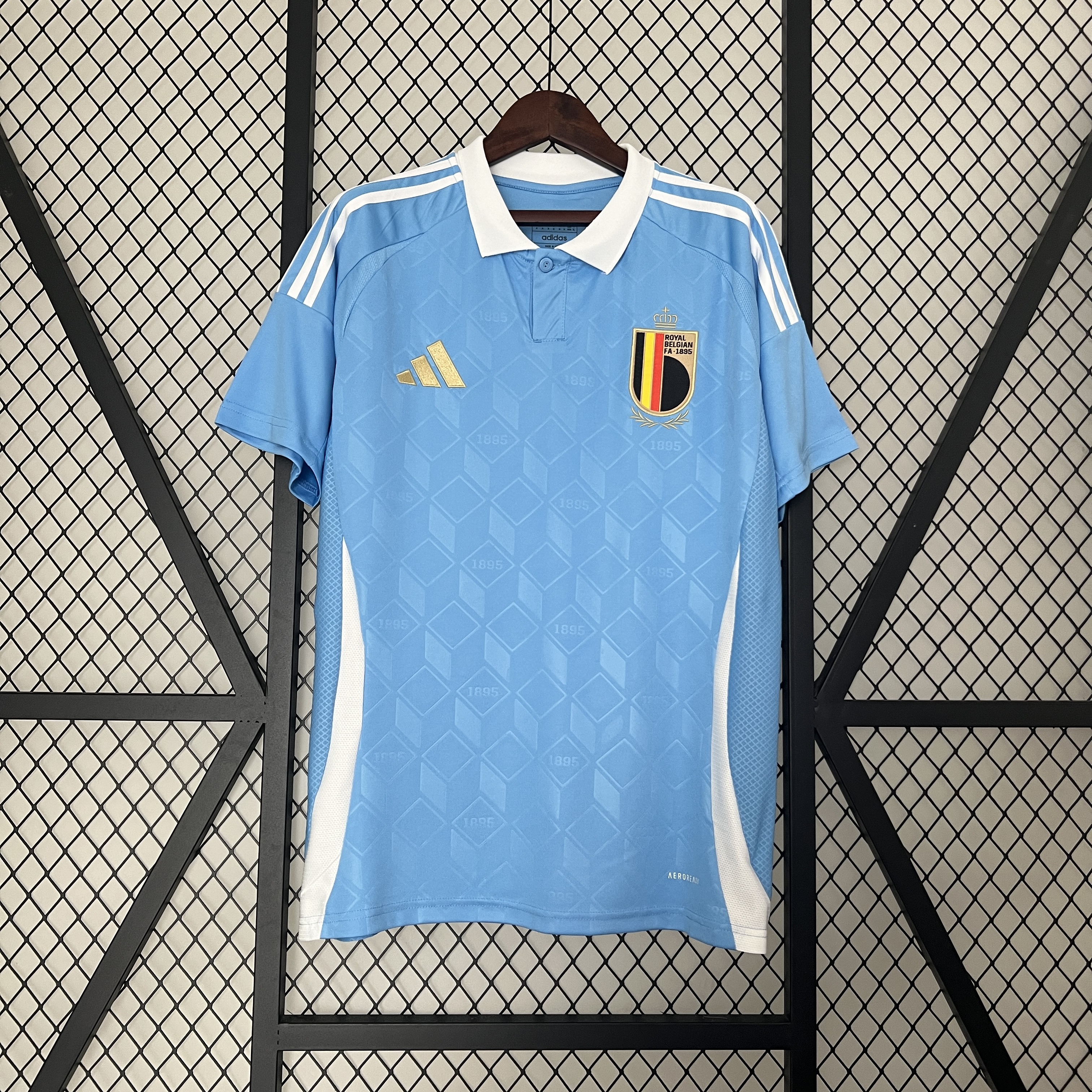 Higojerseys-Belgium 2024 Away Stadium Jersey - Fans Version