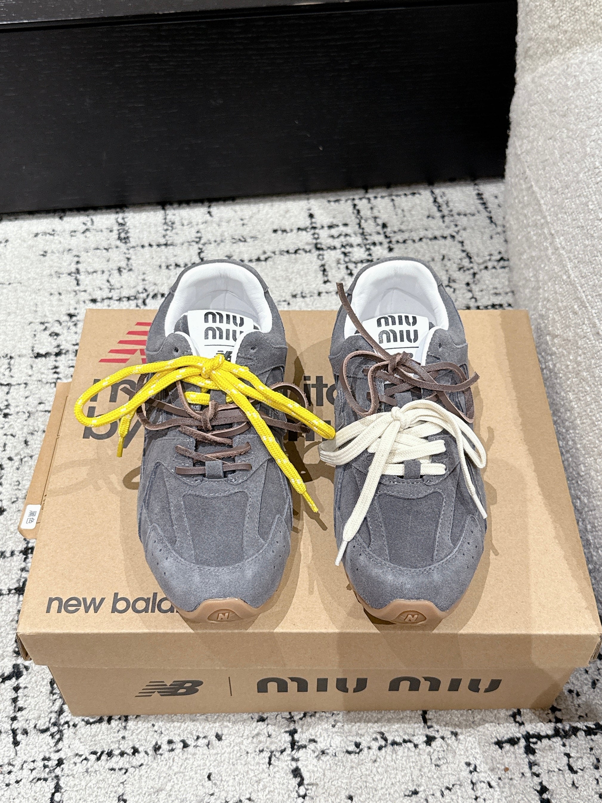 MM x NB SNEAKER IN GREY SUEDE、mysite、Cacoeks