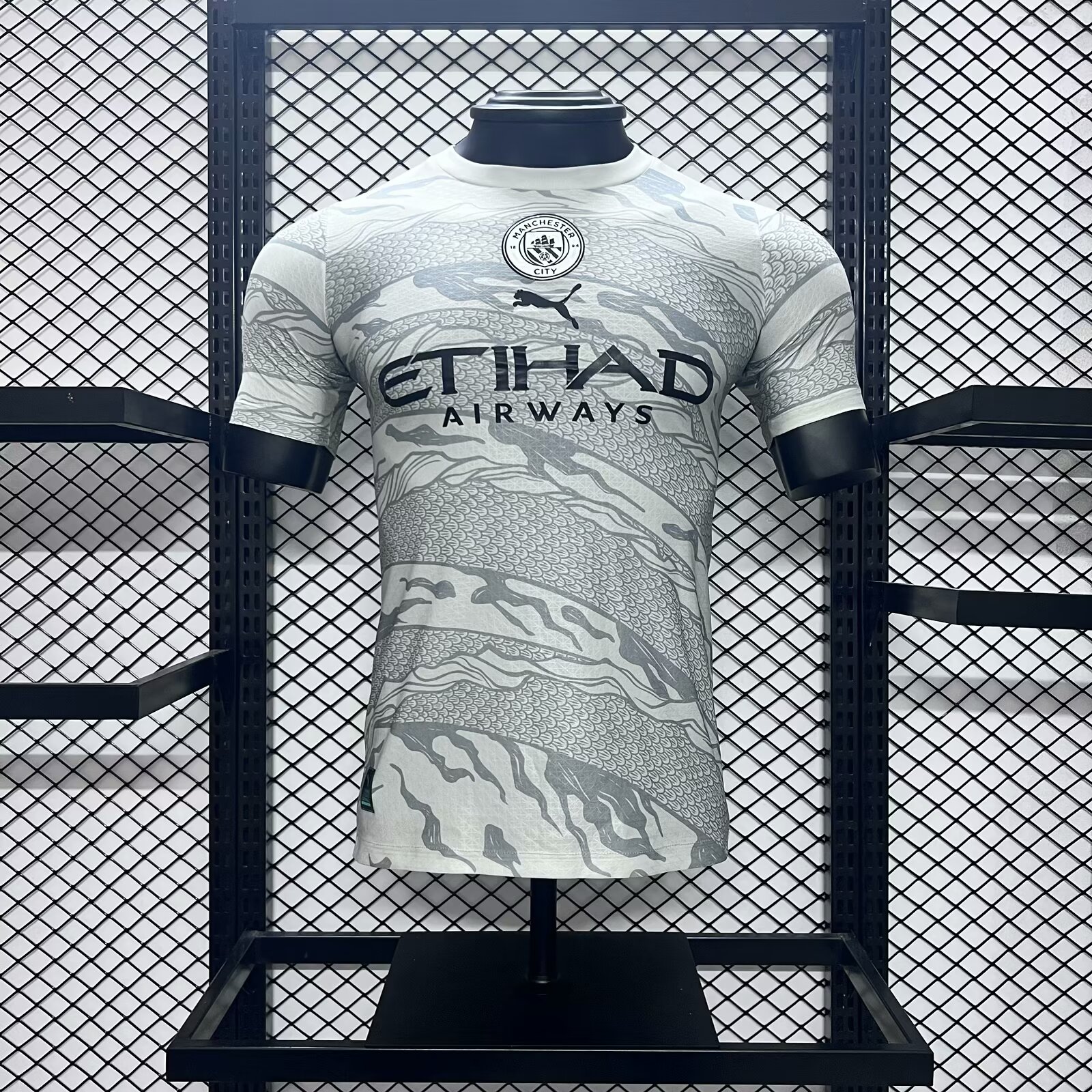 ManixJersey.com | Manchester City 2024 Chinese New Year Pre-match Jersey - Player Version -Customize Name, Number and Patch | Worldwide Shipping
