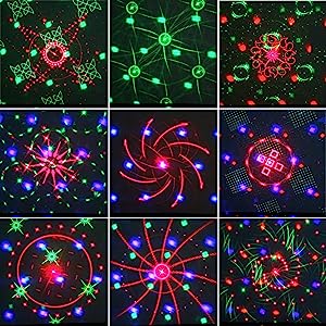 60 Patterns Sound Activated light