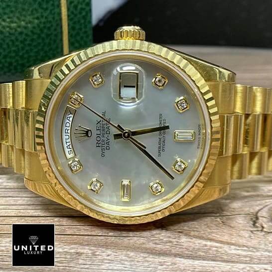 Rolex Day Date Champagne Dial 128238 Replica