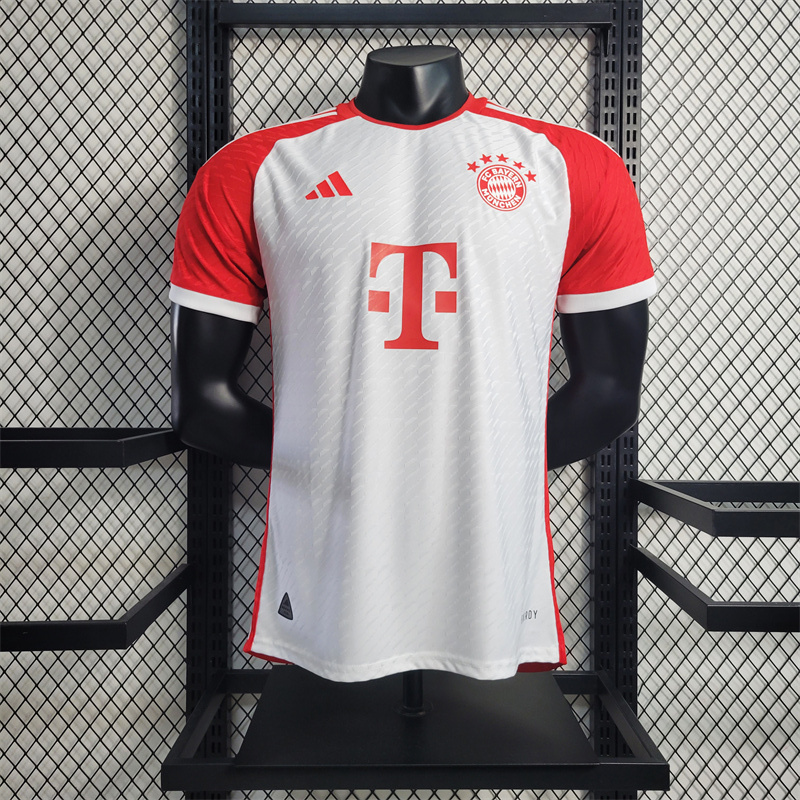 Bayern Munich 23-24 Home Stadium Jersey - Player Version:football jersey mysite: unitedjerseyfootball 邓江浪:football