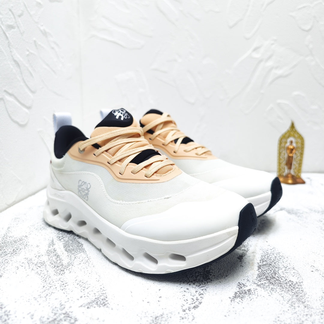 CLOUDTILT 2.0 SNEAKER PALE GRAY MIX PALE ORANGE CALFSKIN AND BREATHABLE MESH、mysite、Cacoeks