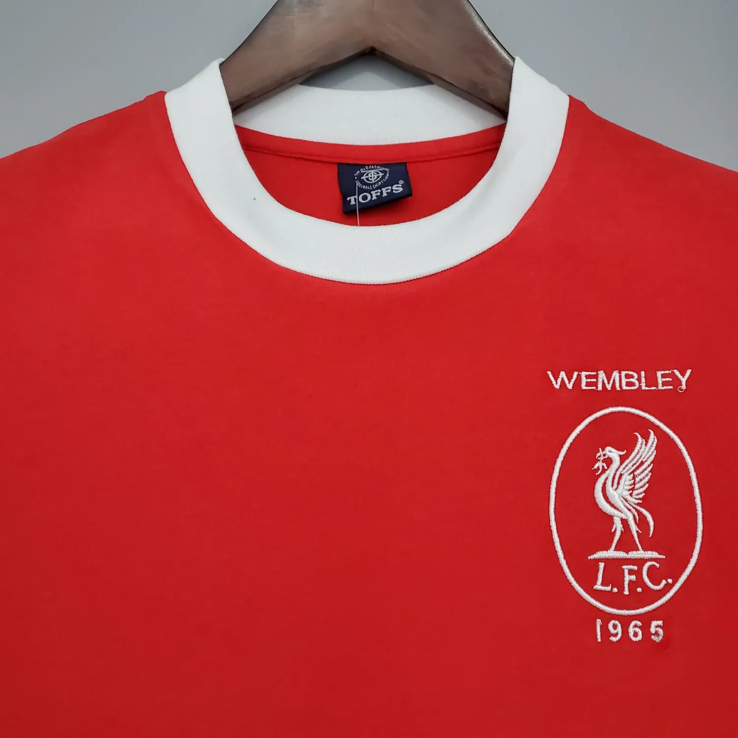 ManixJersey.com | Retro Liver.pool 1965 Home Stadium Jersey -Customize Name, Number and Patch | Worldwide Shipping