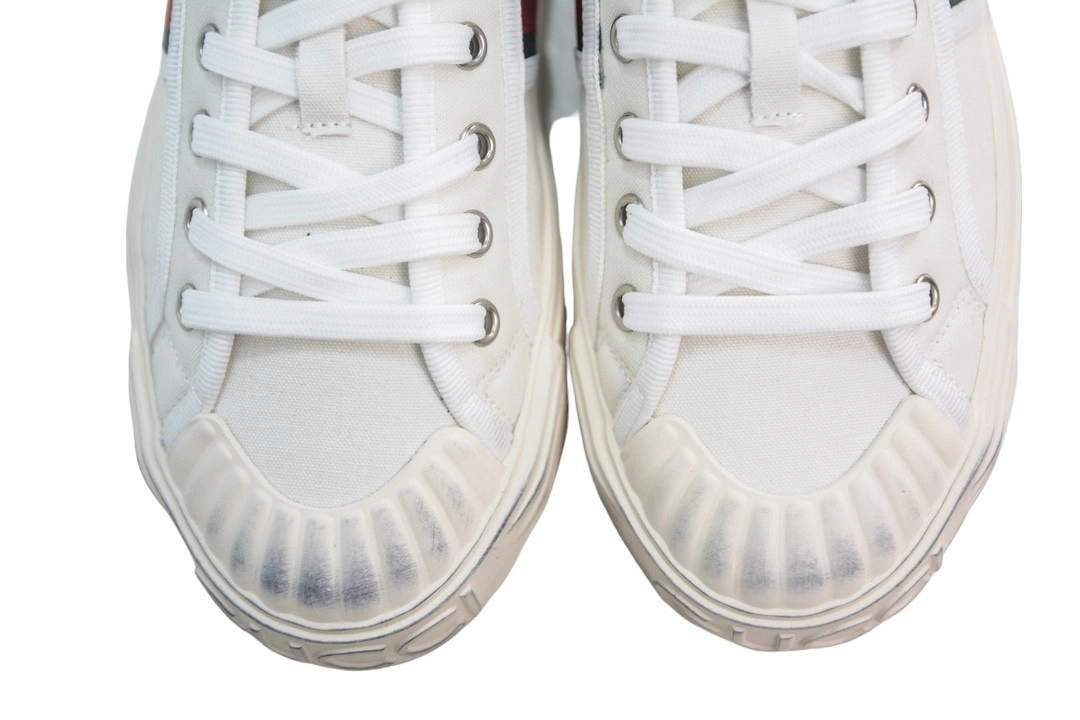Gucci Sneaker with Web in White、mysite、Cacoeks