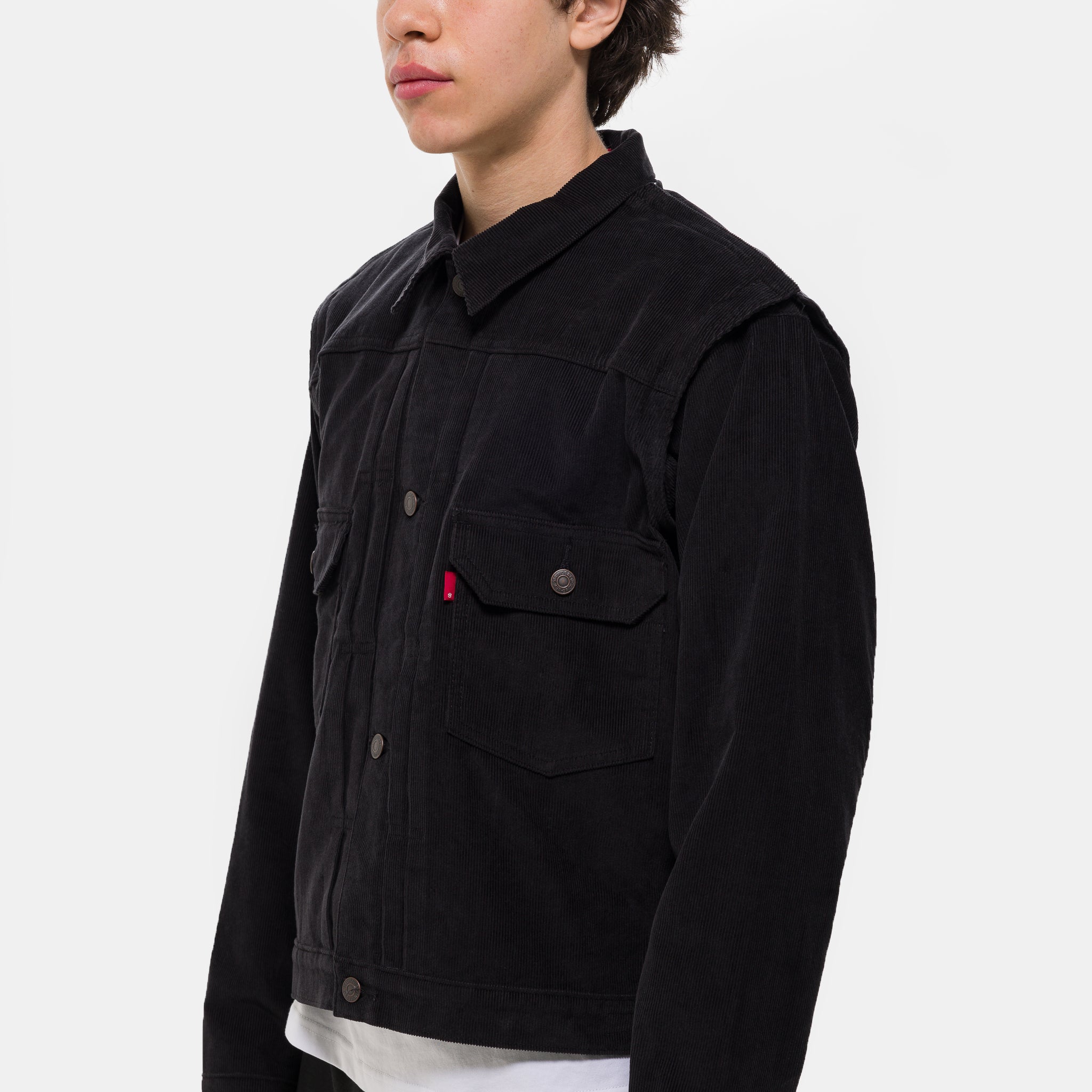 Undercover Pinnacle Type II Trucker Jacket in Black