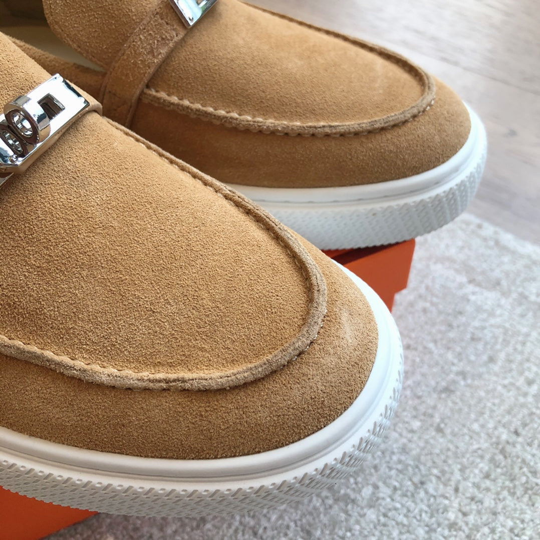GAME SLIP-ON SNEAKER CARAMEL SUEDE、mysite、Cacoeks