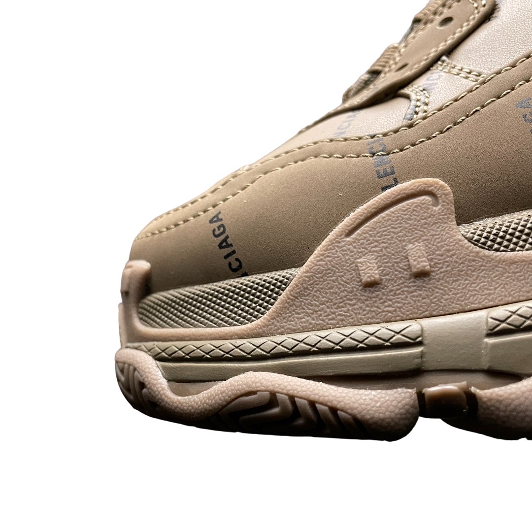 Balenciaga Triple S Sneaker In Brown、mysite、Cacoeks