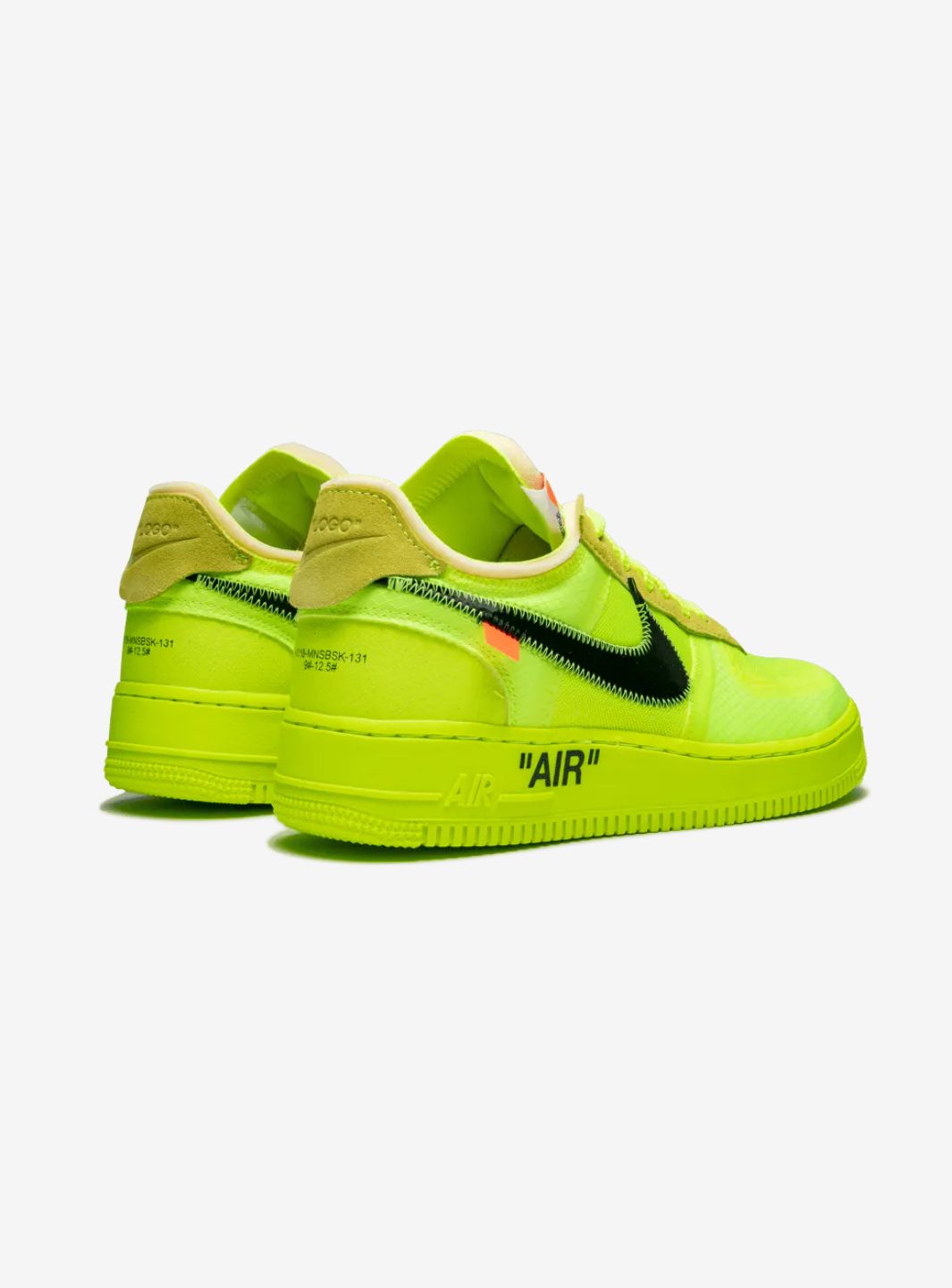 Nike Air Force 1 Low Off-White Volt、NIKE、Cacoeks