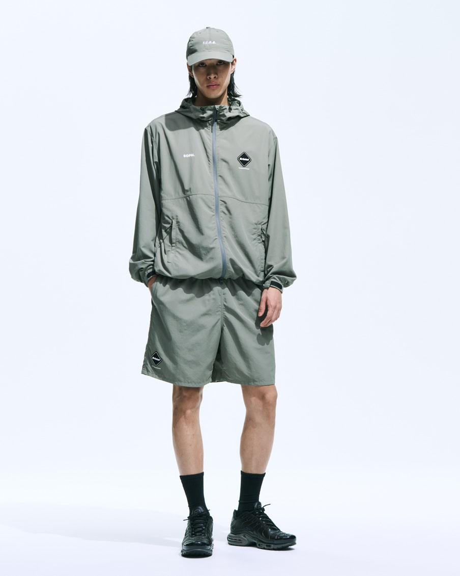 F.C.Real Bristol 25S/S SUPPLEX NYLON HOODED BLOUSON  FCRB-250023 