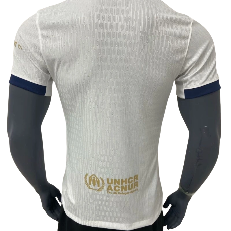 25-26 Barcelona White Home soccer jersey - Player Version: Ajax 24-25 Home Stadium Jersey - Fans Version mysite: Adidas luxuryfootballshirts.com: https://www.luxuryfootballshirts.com/