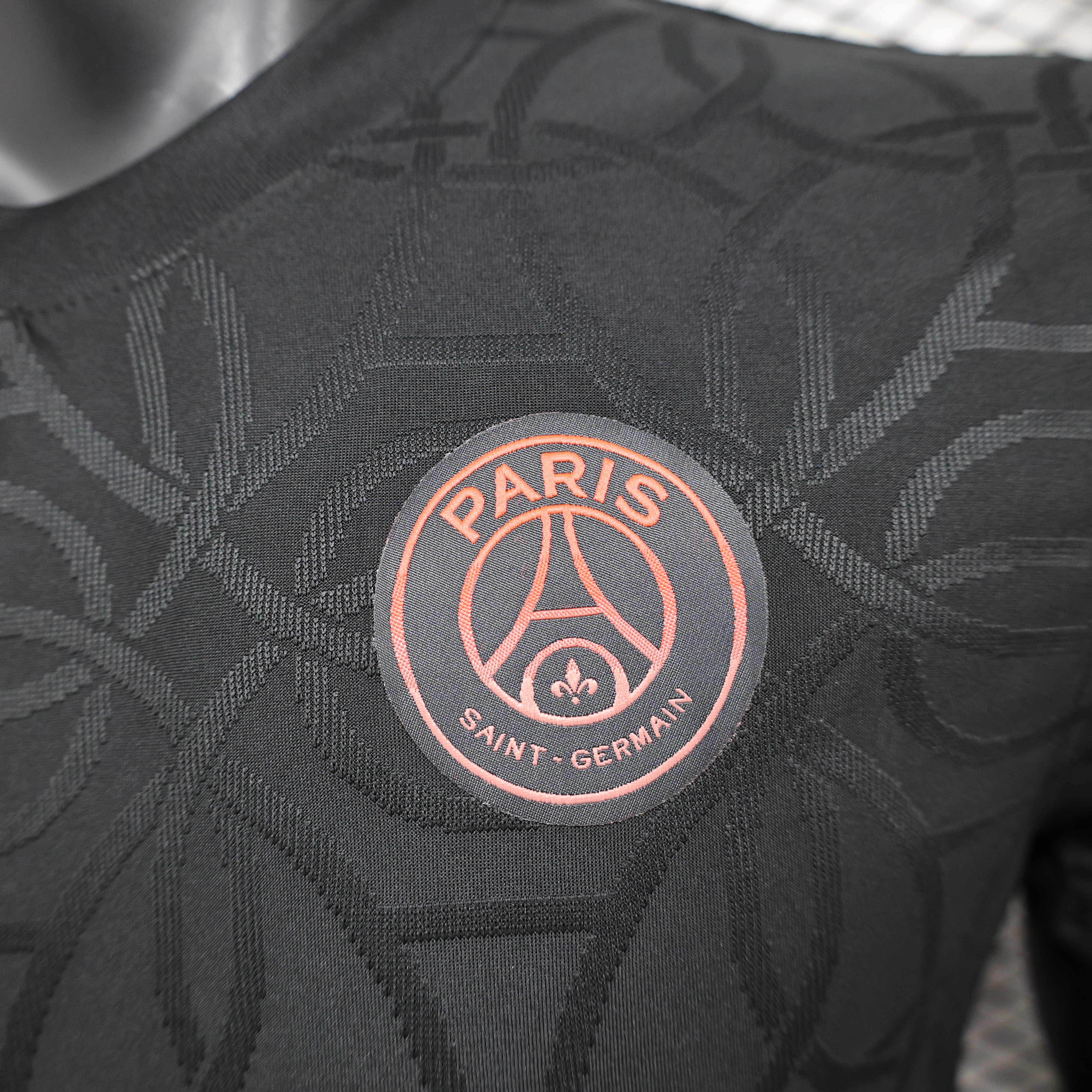 ManixJersey.com | Paris Saint-Germain PSG X JD 24-25 Third Pre-Match Black Jersey - Player Version -Customize Name, Number and Patch | Worldwide Shipping