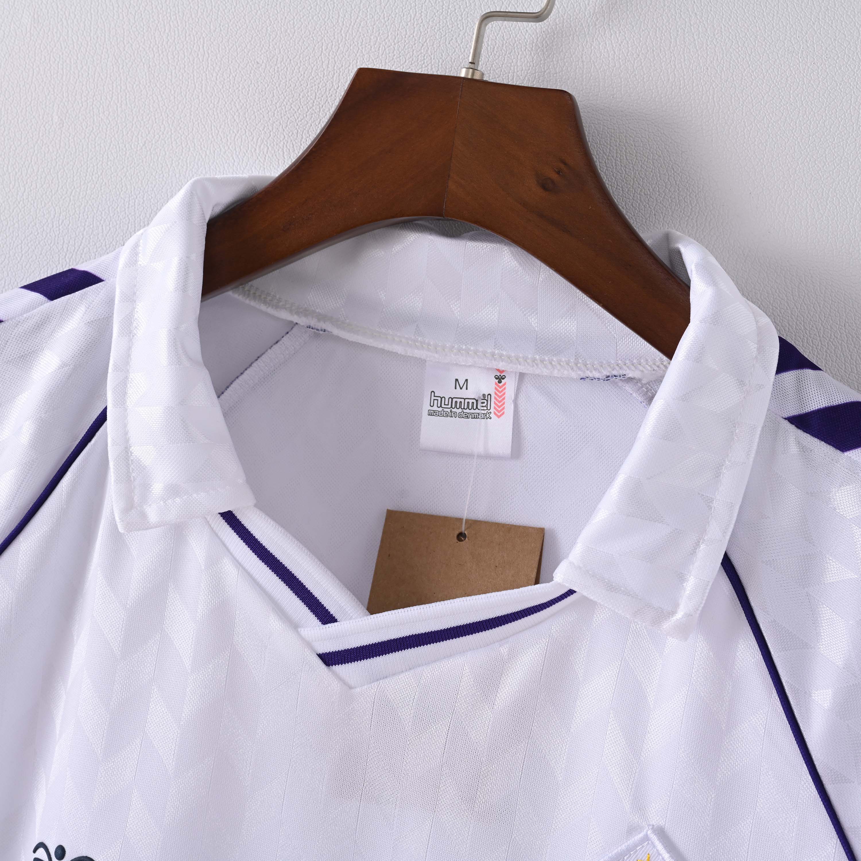 1986/1987 Retro Real Madrid Home Football Shirt 1:1 Thai Quality:football jersey mysite: unitedjerseyfootball 邓江浪:football