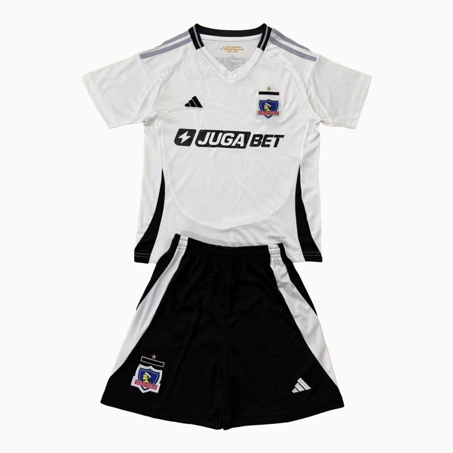 foot-Colo Colo 25-26 Home Men's Adult Jersey Set - Fans Version