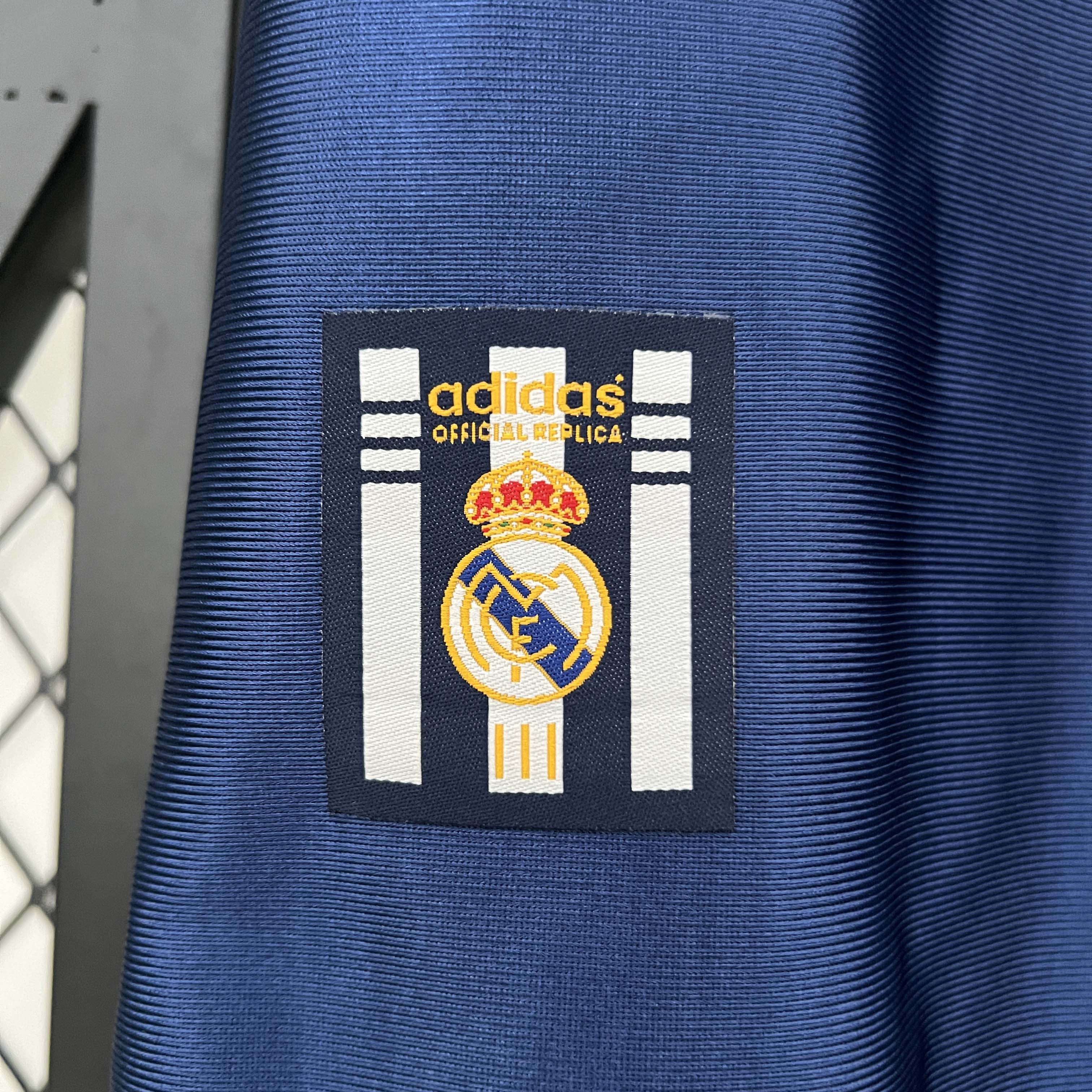 1998/2000 Retro Real Madrid Third Away Football Shirt 1:1 Thai Quality:football jersey mysite: unitedjerseyfootball 邓江浪:football