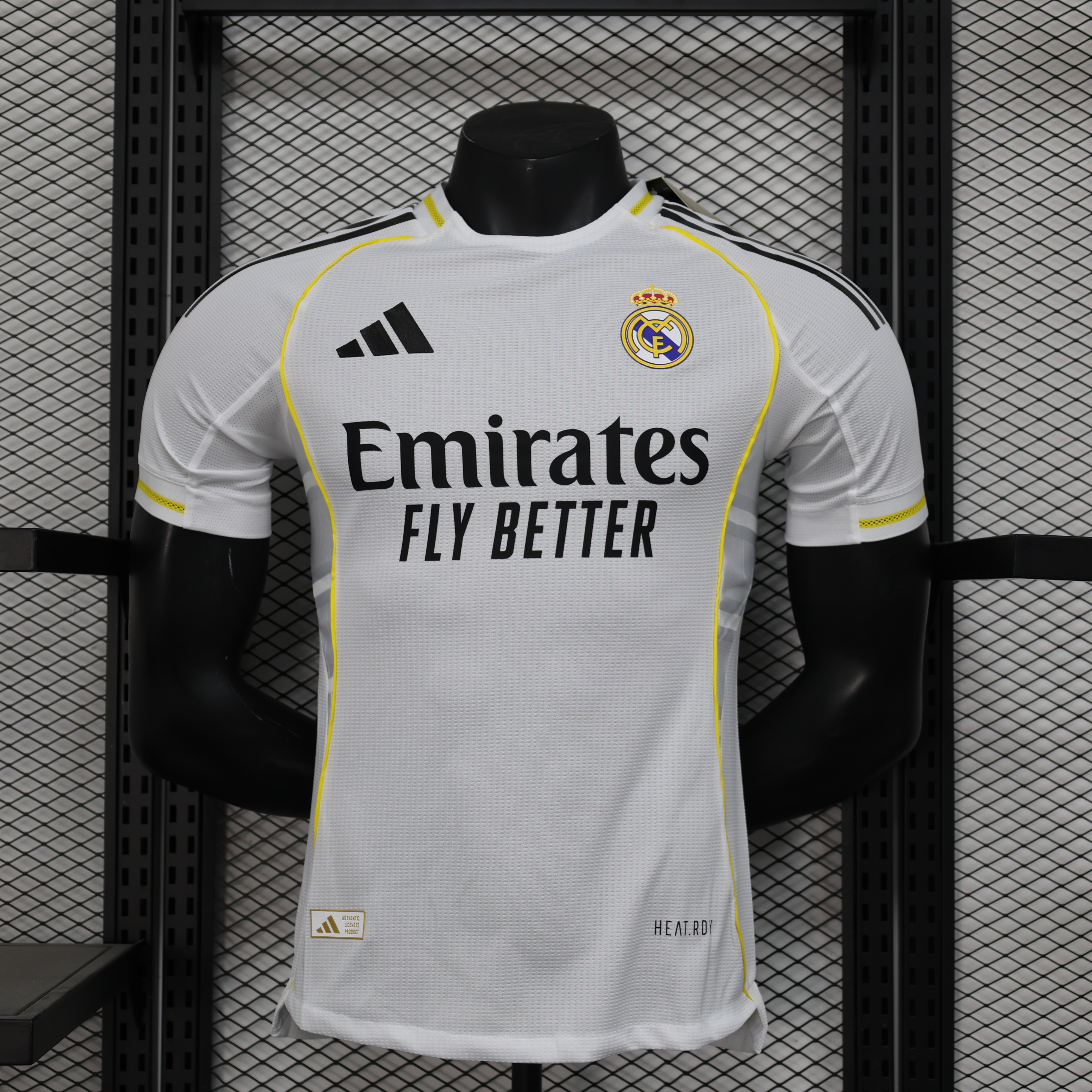 2025/2026 Player Version Real Madrid Home Football Shirt1:1 Thai Quality:football jersey mysite: unitedjerseyfootball 邓江浪:football
