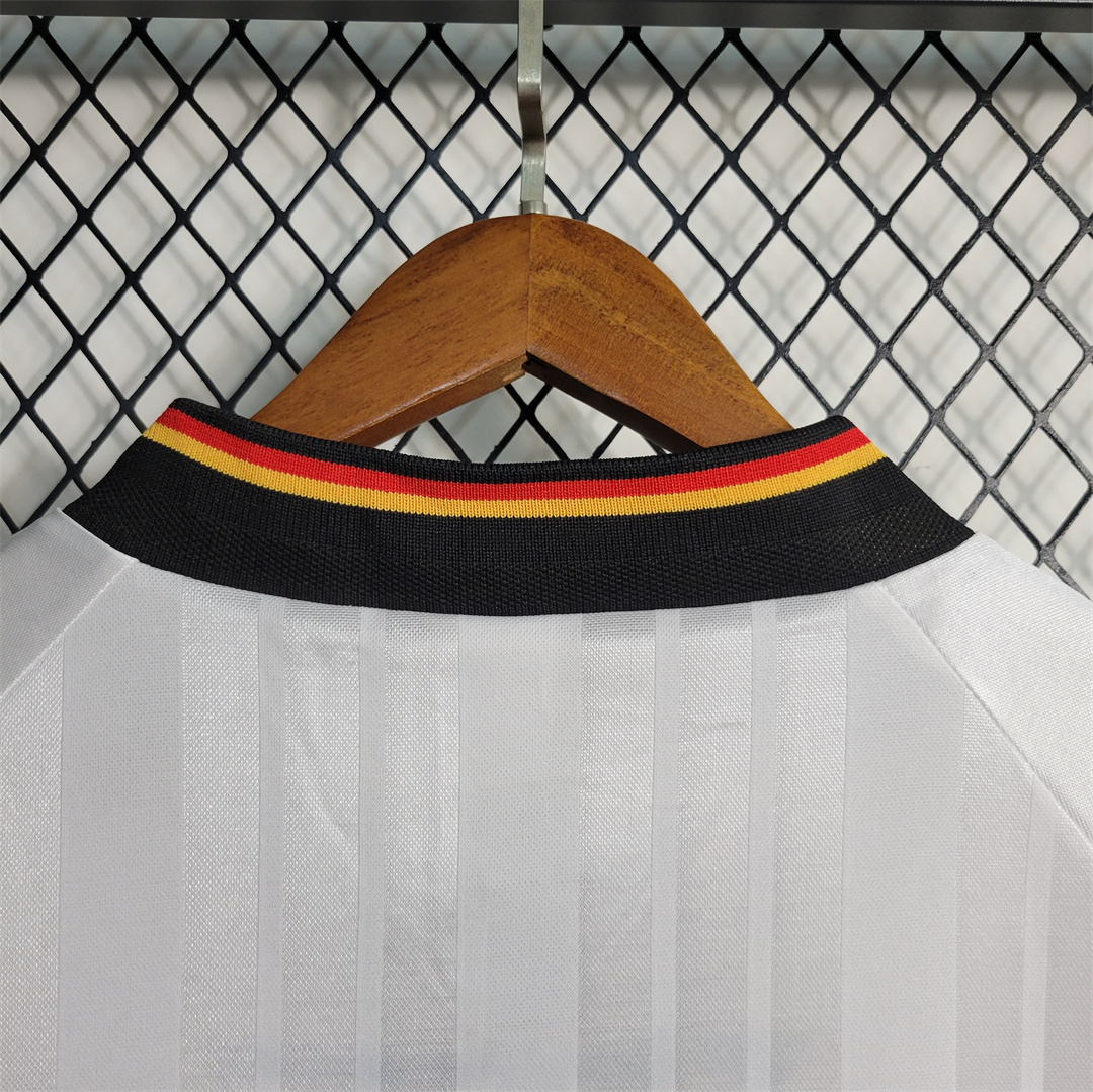 ManixJersey.com | Retro Germany 1992 Home Stadium Jersey -Customize Name, Number and Patch | Worldwide Shipping